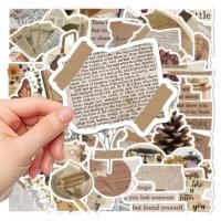 ราคา พร้อมส่งIKEA retro Vintage Camping Series sticker สติกเกอร์กันน้ำรูปแบบที่แตกต่างกัน JAPAN 50ชิ้น (29776050363)