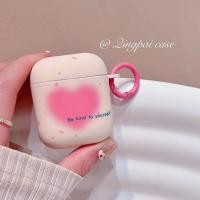 ราคา Original Smudged Heart airpods pro เคสป้องกันรุ่นที่ 3 Soft Shell Apple ชุดหูฟังบลูทูธกรณี 2nd Generation Girl Heart (55353645383)