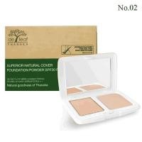 ราคา แท้%แป้งตลับ เดอ ลีฟ ทานาคา De leaf Thanaka SPF 20 PA+++ 02 (10466711809)
