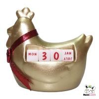 ราคา Calendar Animal Chicken ปฏิทินรูปไก่ ลายสัตว์น่ารักๆ กระปุกออมสิน อุปกรณ์ตกแต่งโต๊ะทำงาน (23434536337)