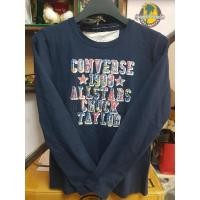 ราคา เสื้อยืดแขนยาว Converse 1908 Allstars Chuck Taylorแท้มือสอง สีกรมท่า (11015732336)