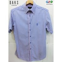 ราคา DAKS LONDON แท้ เสื้อเชิ๊ตแขนสั้นสปอต (1221348099)
