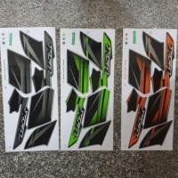 ราคา สติ๊กเกอร์ติดรถ KSR ปี 2014 รุ่น 13 สีสด ตรงรุ่น ลายครบ รอบคัน เคลือบเงาแท้ !!! (4732269800)