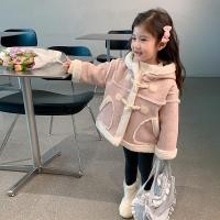 ราคา สาวเสื้อหนาว2025สไตล์ตะวันตกเด็กสาวฤดูหนาวเสื้อผ้าเด็กขนแกะซับฤดูใบไม้ร่วงฤดูหนาวสไตล์ขนหนึ่งเสื้อ (43375824864)