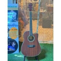 ราคา กีตาร์โปร่งไฟฟ้ามือสองKAMA (24738453079)