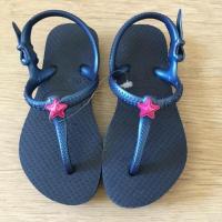 ราคา รองเท้าเด็ก (รัดส้นเท้า) Havaianas Size 23-24 ภาพถ่ายจากสินค้าจริง ถูกที่สุดแล้ว (810425689)