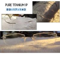 ราคา แว่นตา 8800TITANIUM กรอบแว่นตา กรอบแว่นสายตาสั้น สายตายาว รุ่นไร้กรอบ แว่นตาไทเทเนียมแท้ (3302379062)