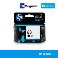 ราคา [หมึกพิมพ์อิงค์เจ็ท] HP 63 Black Original Ink Cartridge [F6U62AA] (สีดำ) (2407343384)