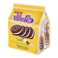 ราคา ฟันโอ คุกกี้แซนด์วิชช็อกโกแลตสอดไส้ครีม กลิ่นวานิลลา 45 ก. แพ็ค 12 (7989267629)