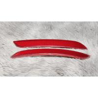 ราคา 1 คู่แผ่นสะท้อนแสงกันชนท้ายซ้าย+ขวา 7382233/7382234 Reflex Reflector red Bumper, without bulb holder (27538927958)