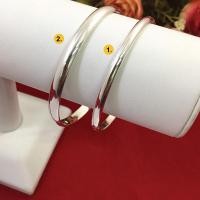 ราคา กำไลคลิปล็อคเกลี้ยง หนา 4-6 มิล กำไลเกลี้ยงสีเงิน สร้อยข้อมือทอง สร้อยข้อมือไมครอน สร้อยข้อมือแฟชั่น เงินชุบ เงินปลอม (12134101145)