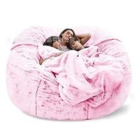 ราคา One Piece Shipment Cross-Border สี Lazy Bean Bag Beanie โซฟาปุยขนาดใหญ่ 7FT Soft Plush โซฟาสองสี AJW (53502631394)
