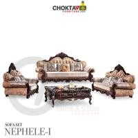 ราคา ชุดโซฟาหลุยส์ 4ชิ้น (3+2+1ที่นั่ง+โต๊ะกลาง) Black Platinum Series รุ่น TSF-LV-SET NEPHELE-I [Pick Collection] (18127419242)