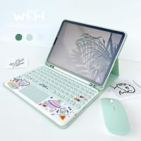 ราคา [คีย์บอร์ดไทย+เคสคีย์บอร์ด] Keyboard Case For Samsung Galaxy Tab S9+ 11 S7 S9 FE S7 S8 S9 Plus 12.4 S8 S10 PLUS (29833754179)