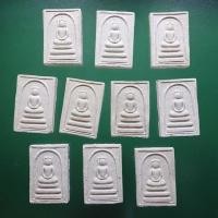 ราคา ยก 100 องค์....พระสมเด็จอรหังโรยเกศา หลวงพ่อหยอด วัดแก้วเจริญ จ.สมุทรสงคราม (11147798448)