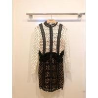 ราคา เดรสลูกไม้ self-portrait แท้ (17584966486)