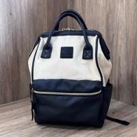 ราคา กระเป๋าเป้หนัง Anello สีทูโทน มือสอง ของแท้ 100% (25138667176)