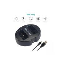 ราคา CHARGER DUAL PANASONIC BLC12 for Panasonic DMW-BLC12, DMW-BLC12E, DMW-BLC12PP and Panasonic Lumix DMC-FZ200, DMC-FZ1000 (2618249486)