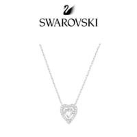ราคา Swarovski ของแท้ สวารอฟสกี้ คริสตัลรูปหัวใจแท้ สร้อยคอ Heart-shaped A beating heart Crystal Necklac (27622452668)