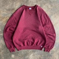 ราคา เสื้อสเวตเตอร์กรีฑา Russell สีเลือดหมู (29142358939)