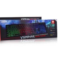 ราคา ประกัน1 ปีOKer VA-59. OKer VAMPIRE KEYBOARD. USB MULI BACKLIGHT VA59 มีไฟ (5105096917)