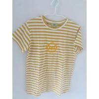 ราคา เสื้อยึดลายขวาง สีขาวเหลืองสุดน่ารัก (5989916975)