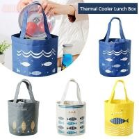 ราคา แล้ว กระเป๋าใส่ข้าวกลางวันทรงกลม,กระเป๋าโท้ทแบบพกพากล่องอาหารกลางวันปิกนิก,กระเป๋าฉนวนกันความร้อนความจุขนาดใหญ่แฟชั่นความร้อนเย็นกล่องอาหารกลาง (27564855188)