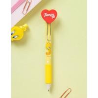 ราคา [Daiso Korea] ปากกาลูกลื่นหัวใจทวีตตี้ – ปากกาตัวอักษรสีเหลืองน่ารักสําหรับเด็กและคนรักเครื่องเขียน (54650958972)