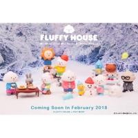 ราคา ✨แบบแยกตัว✨ Fluffy house Mr. White Cloud mini series 2 - White winter ❄️ Miss rainbow, Nappy bear, Mr. Gray Cloud (4528732662)