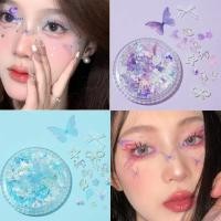 ราคา แพทช์แต่งหน้าเจ้าสาว CORSAKI, DIY Face Decorative Pearls Makeup Face Stickers, สติ๊กเกอร์แต่งหน้าตาผีเสื้อเพชรสีสันสดใสสําหรับแต่งหน้าใบหน้า (49453682957)