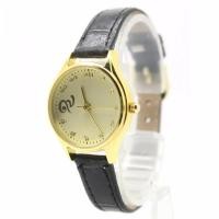 ราคา Aopol Watch(รัชกาลที่ ๙)สายหนังดำ ระบบเข็ม ตัวเรือนทอง หน้าปัดทอง (เลขไทย) (246565366)