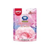 ราคา 4D gummy mermaid jewels raspberry 40g. กัมมี่เมอร์เมดรสราสเบอรี่ (29591089852)