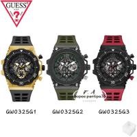 ราคา F.A GUESS นาฬิกาข้อมือผู้ชายสีดำ-ทองมัลติฟังก์ชันค่ะ สไตล์ที่ห้าวหาญและกระฉับกระเฉง GW0325G1 GW0325G2 GW0325G3 48MM (28631392745)