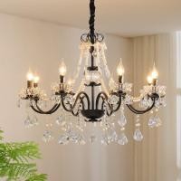 ราคา อเมริกัน โคมไฟคริสตัล ยุคกลาง ห้องนอน ยุโรป ห้องนั่งเล่น โคมไฟบันได ห้องรับประทานอาหาร ฝรั่งเศส โคมไฟระย้าคริสตัล (49700593623)