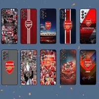 ราคา สําหรับ Samsung S20 S21 FE Ultra Lite Plus Arsenal FC เคสโทรศัพท์ TPU สีดํานุ่ม (52052947468)