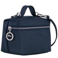 ราคา LONGCHAMP LE PLIAGE XTRA VANITY XS BLUE หนังวัว รุ่นใหม่ ถอดสายได้ (22269346267)