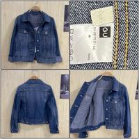 ราคา GU แท้ เสื้อแจ็คเก็ตยีนส์แบรนด์เนมมือสองของแท้ สภาพใหม่ % (8733757628)