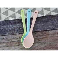 ราคา ช้อนพลาสติก ช้อนไอติม ช้อนตักขนม ช้อนพลาสติก แพ็ค11ชิ้น คละสี (10455963647)