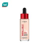ราคา L'Oreal ลอรีอัล อินฟอลลิเบิล 24H ทินท์ เซรั่ม 30มล. 0.5-2 เวรี่ ไลท์ (41151807487)