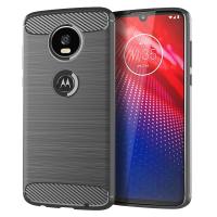 ราคา กรณีนุ่มสําหรับ Motorola Moto Z2 Z3 Z4 Play Force Moto Z 2018 ลวดคาร์บอน Fibre ซิลิโคนเคสโทรศัพท์ (26663892686)