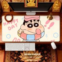 ราคา แผ่นรองเม้าส์ 90*40 ซม . แผ่นรองเมาส์ ที่รองเมาส์ Mouse Pad แผ่นรองเม้าส์ขนาดใหญ่ เมาส์ลายการ์ตูนชินจังน่ารัก ขนาด (44172597712)