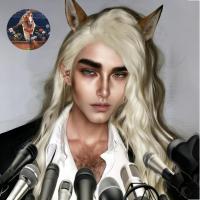 ราคา วิกผม cos Ma Feiyang Crazy Zoo 2 ผมหยิกยาว Beige Mayor อะนิเมะส่วนกลาง Bangs Full Headgear (52103430654)