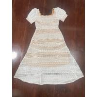 ราคา เดรสลูกไม้สีขาว ป้าย Natnicha ไซต์ L มือสอง (40268805517)