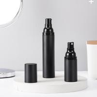 ราคา ขวดสูญญากาศสีดํา AS กดประเภทสเปรย์โลชั่นพลาสติก Frosted Sub-Bottle 15ml 30ml 50ml ขวดย่อย (55003434949)