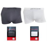 ราคา Pierre Cardin PI-312 1ตัว บ็อคเซอร์ Seamless (Microfiber 93% Elastane 7%) สี ขาว (1315462916)