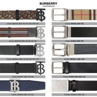 ราคา Burberry เข็มขัดผู้ชาย เข็มขัดหนัง ของแท้ 100% (14126990941)