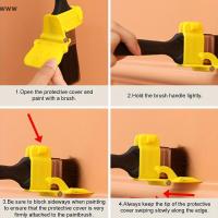 ราคา COD edger แปรงทาสีอเนกประสงค์พู่กันระบายสีระบายสีผนังภายในหลังคาแปรงสีน้ำยางอุปกรณ์ตัดแต่งสี (46003598610)