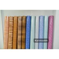 ราคา หนาพิเศษ เสื่อน้ำมันเคลือบเงา เสื่อน้ำมัน เคลือบลามิเนตปูพื้น ลายไม้ หนา0.8 กว้าง 1.50 เมตร. km99 (24883241252)