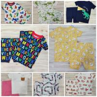 ราคา Old navy slimfit ชุดเซ็ท เสื้อ+กางเกงขาสั้น size 18m-5T (15078505733)