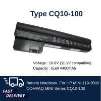 ราคา (ส่งฟรี) HP Batteryแบตเตอรี่ HP COMPAQ Mini 110c-1000 CQ10-100 CQ10-110 CQ10-120 CQ10-130 CQ10-140 CQ10-150 ของใหม่ 100% (5041068947)